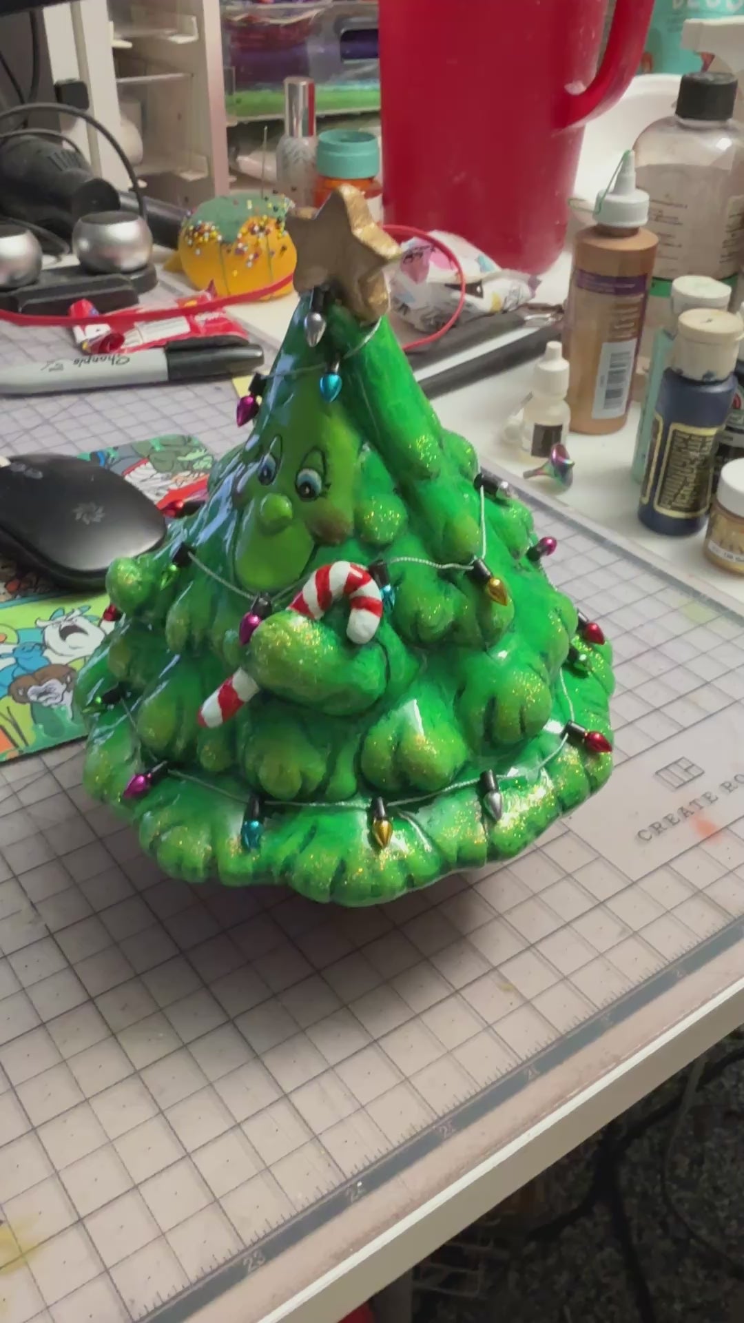 Christmas Tree Music box